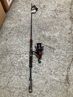 ABU GARCIA CARDINALX FISHING ROD AND REEL (PARTIAL): LOCATION - A4