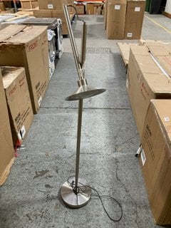 JOHN LEWIS & PARTNERS TORCHHIERE LED SMART FLOOR LAMP IN STAINLESS STEEL: LOCATION - A1