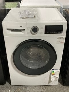 BOSCH 9KG WASHING MACHINE: MODEL WGG04409GB - RRP £499: LOCATION - D1