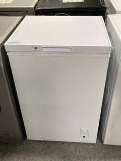 SWAN SLIMLINE CHEST FREEZER : MODEL SR4156W - RRP £149: LOCATION - D1