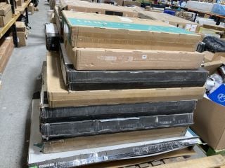 (COLLECTION ONLY) PALLET OF ASSORTED TVS - PCB BOARDS REMOVED - SPARES & REPAIRS TO INCLUDE HISENSE 43A7100FTUK 43" 4K UHD TV: LOCATION - B4