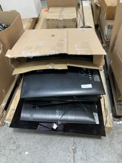 (COLLECTION ONLY) PALLET OF ASSORTED TVS - PCB BOARDS REMOVED - SPARES & REPAIRS TO INCLUDE SAMSUNG QE32Q50AAUXXU 32" QLED FULL HD TV: LOCATION - B4