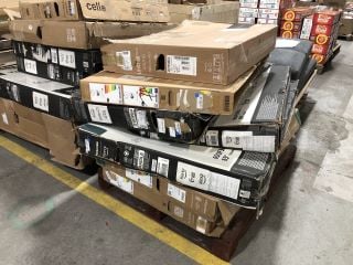 (COLLECTION ONLY) PALLET OF ASSORTED TVS - PCB BOARDS REMOVED - SPARES & REPAIRS TO INCLUDE LG 43UT91006LA 43" UHD THINQ TV: LOCATION - B5