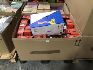 PALLET OF ASSORTED FOOD ITEMS TO INCLUDE BOX OF 6 HARIBO BUBBLEGUM BOTTLE TUBS - BBE 3/25: LOCATION - B6