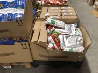 (COLLECTION ONLY) PALLET OF ASSORTED FOOD & DRINK ITEMS TO INCLUDE QTY OF GUNNA 330ML VARIETY CANS TO INCLUDE TWISTED LEMONADE FLAVOUR - BBE 12/24: LOCATION - B7