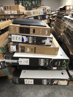 (COLLECTION ONLY) PALLET OF ASSORTED TVS - PCB BOARDS REMOVED - SPARES & REPAIRS TO INCLUDE LG 43UT73006LA 43" UHD THINQ TV: LOCATION - B8