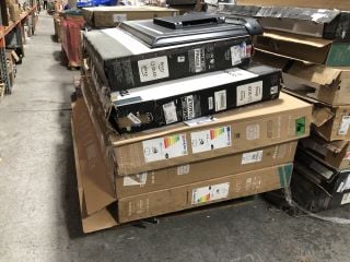 (COLLECTION ONLY) PALLET OF ASSORTED TVS - PCB BOARDS REMOVED - SPARES & REPAIRS TO INCLUDE TOSHIBA 55QF5D53DB 55" QLED ALEXA FIRE TV: LOCATION - B8