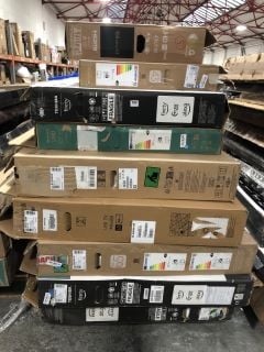 (COLLECTION ONLY) PALLET OF ASSORTED TVS - PCB BOARDS REMOVED - SPARES & REPAIRS TO INCLUDE SONY BRAVIA 65X80L 65" 4K HDR TV: LOCATION - B8