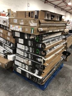 (COLLECTION ONLY) PALLET OF ASSORTED TVS - PCB BOARDS REMOVED - SPARES & REPAIRS TO INCLUDE TOSHIBA 50UF3D53DB 50" 4K HDR FIRE TV: LOCATION - B8