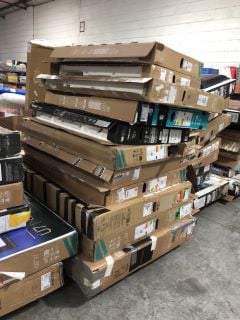 (COLLECTION ONLY) PALLET OF ASSORTED TVS - PCB BOARDS REMOVED - SPARES & REPAIRS TO INCLUDE TCL 55V6BKX7 4K HD HDR SMART TV: LOCATION - B9