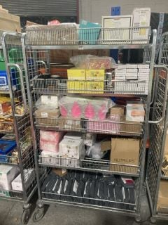 (COLLECTION ONLY) CAGE OF ASSORTED HOUSEHOLD ITEMS TO INCLUDE QTY OF PURELL 30ML HAND SANITIZER GELS - (CAGE NOT INCLUDED): LOCATION - B10