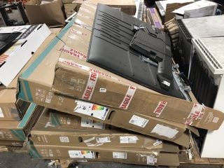 (COLLECTION ONLY) PALLET OF ASSORTED TVS - PCB BOARDS REMOVED - SPARES & REPAIRS TO INCLUDE HISENSE 65E6KTUK 65" 4K HDR SMART TV: LOCATION - A6