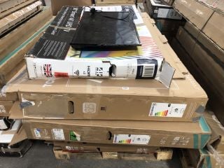 (COLLECTION ONLY) PALLET OF ASSORTED TVS - PCB BOARDS REMOVED - SPARES & REPAIRS TO INCLUDE FERGUSON F50WS01U 50" 4K UHD SMART TV: LOCATION - A6