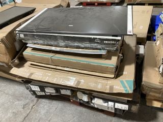 (COLLECTION ONLY) PALLET OF ASSORTED TVS - PCB BOARDS REMOVED - SPARES & REPAIRS TO INCLUDE HISENSE 50E6KTUK 50" 4K HDR SMART TV: LOCATION - A7