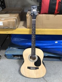 MARTIN SMITH W-100 FULL SIZE ACOUSTIC GUITAR IN NATURAL: LOCATION - BR2