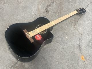 FENDER FULL-SIZE ACOUSTIC GUITAR IN BLACK: LOCATION - BR6