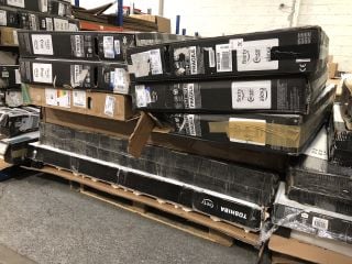 (COLLECTION ONLY) PALLET OF ASSORTED TVS - PCB BOARDS REMOVED - SPARES & REPAIRS TO INCLUDE HISENSE 50E77KQTUK 50" 4K HDR SMART TV: LOCATION - A10