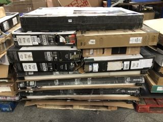 (COLLECTION ONLY) PALLET OF ASSORTED TVS - PCB BOARDS REMOVED - SPARES & REPAIRS TO INCLUDE TOSHIBA 55UF3D53DB 55" 4K HDR ALEXA FIRE TV: LOCATION - B10