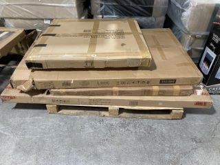 PALLET OF ASSORTED FURNITURE ITEMS TO INCLUDE VIDA DESIGNS MEDINA 6 SEATER DINING TABLE: LOCATION - B2 (KERBSIDE PALLET DELIVERY)