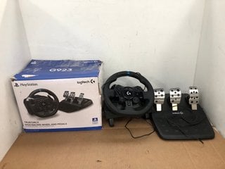 LOGITECH G923 RACING WHEEL AND PEDALS: LOCATION - D5