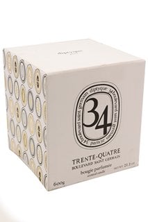 DIPTYQUE PARIS 34 BOULEVARD SAINT GERMAIN TRENT-QUATRE 600G SCENTED CANDLE - RRP £179: LOCATION - BOOTH