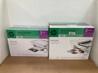 HP DESKJET 4220E PRINTER IN WHITE TO INCLUDE HP DESKJET 2810E PRINTER IN WHITE: LOCATION - D15