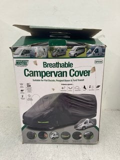 MAYPOLE BREATHABLE CAMPERVAN COVER IN GREY - MODEL: MP6586 - RRP:£130: LOCATION - D16