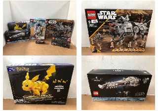 QTY OF CHILDRENS LEGO SETS TO INCLUDE LEGO STAR WARS CAPTAIN REX Y-WING MICROFIGHTER SET: LOCATION - C6