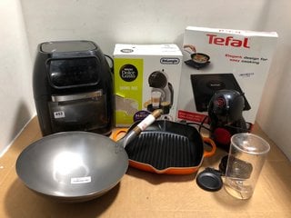 6 X KITCHEN APPLIANCES TO INCLUDE TEFAL EVERYDAY SLIM INDUCTION HOB: LOCATION - B4