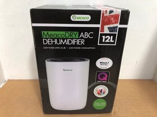 MEACODRY ABC DEHUMIDIFIER 12L - RRP: £ 164.99: LOCATION - B5