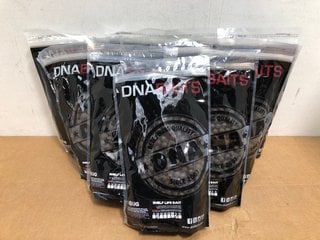 QTY OF PACKS DNA BAITS SHELF LIFE BAIT FOR FISHING ONLY - BBE: AUGUST 2025: LOCATION - B7