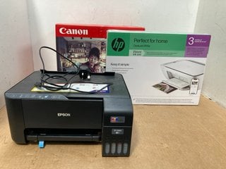 3 X TECH ITEMS TO INCLUDE CANON PIXMA MG2551S PRINTER: LOCATION - B9