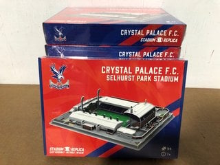 7 X CRYSTAL PALACE F. C. SELHURST PARK STADIUM 3D CONSTRUCTION SETS: LOCATION - B16