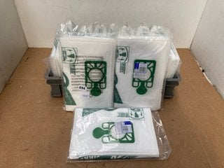 QTY OF QUALTEX MICROFIBRE BAGS FOR NUMATIC HOOVER: LOCATION - B17