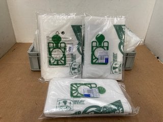 QTY OF QUALTEX MICROFIBRE BAGS FOR NUMATIC HOOVER: LOCATION - B17