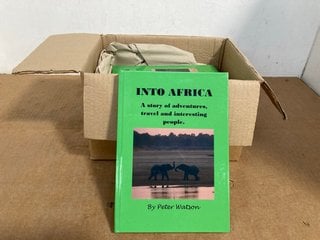 7 X INTO AFRICA BOOKS BY PETER WATSON: LOCATION - A15