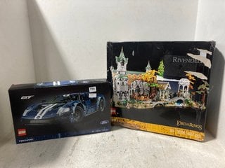 LEGO LORD OF THE RINGS RIVENDELL TO INCLUDE LEGO TECHNIC FORD GT: LOCATION - A14