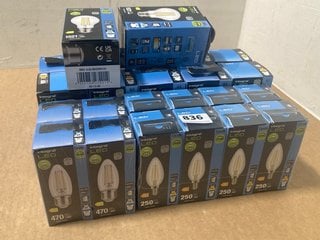 QTY OF ASSORTED INTEGRAL LED LIGHT BULBS IN VARIOUS SIZES TO INCLUDE GLS 1521 LIGHTBULB: LOCATION - A6