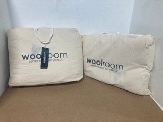 WOOL ROOM DELUXE BODY PILLOW TO INCLUDE WOOL ROOM DELUXE WASHABLE V PILLOW: LOCATION - A5