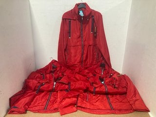 5 X ANNA ROSE WOMENS RED JACKETS IN VARIOUS SIZES - COMBINED RRP:£290: LOCATION - A5