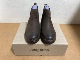 JOSEF SEIBEL ERROLL 51 BOOTS IN BROWN UK SIZE 7 - RRP:£110: LOCATION - A1