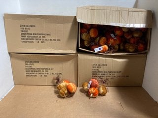 QTY OF DECORATIVE MINI PUMPKINS: LOCATION - A1