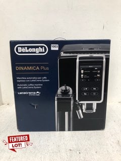 DELONGHI DINAMICA PLUS AUTOMATIC COFFEE MACHINE WITH LATTECREMA SYSTEM - RRP £599: LOCATION - A1T