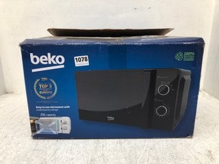 BEKO 20L MANUAL MICROWAVE IN WHITE: LOCATION - AR4