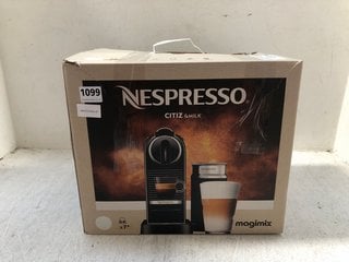 NESPRESSO CITIZ & MILK COFFEE MACHINE IN WHITE - RRP £198: LOCATION - AR5