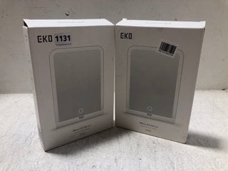 2 X EKO IMIRA LED MIRRORS: LOCATION - AR7