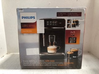 PHILIPS 2200 SERIES CLASSIC MILK FROTHER COFFEE MACHINE: LOCATION - AR11