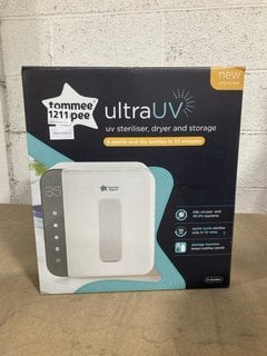 TOMMEE TIPPEE ULTRA UV STERILISER, DRYER & STORAGE UNIT: LOCATION - AR12