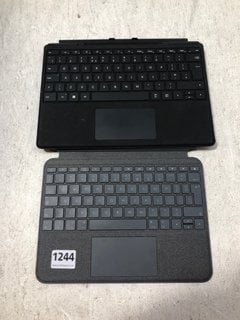 LOGITECH FOLIO TOUCH TABLET KEYBOARD CASE IN GREY TO ALSO INCLUDE MICROSOFT SURFACE PRO KEYBOARD: LOCATION - AR14