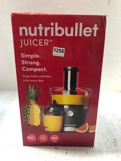 NUTRIBULLET 800ML JUICER: LOCATION - AR14